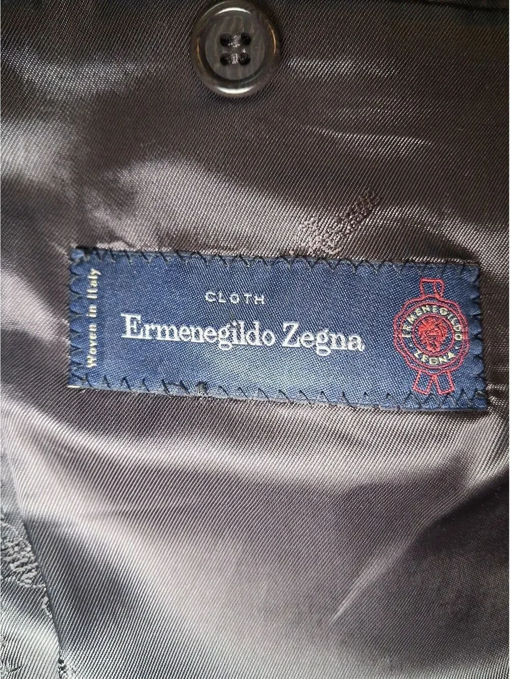 Ermenegildo Zegna Sport Coat 46R Gray Wool Made in Italy